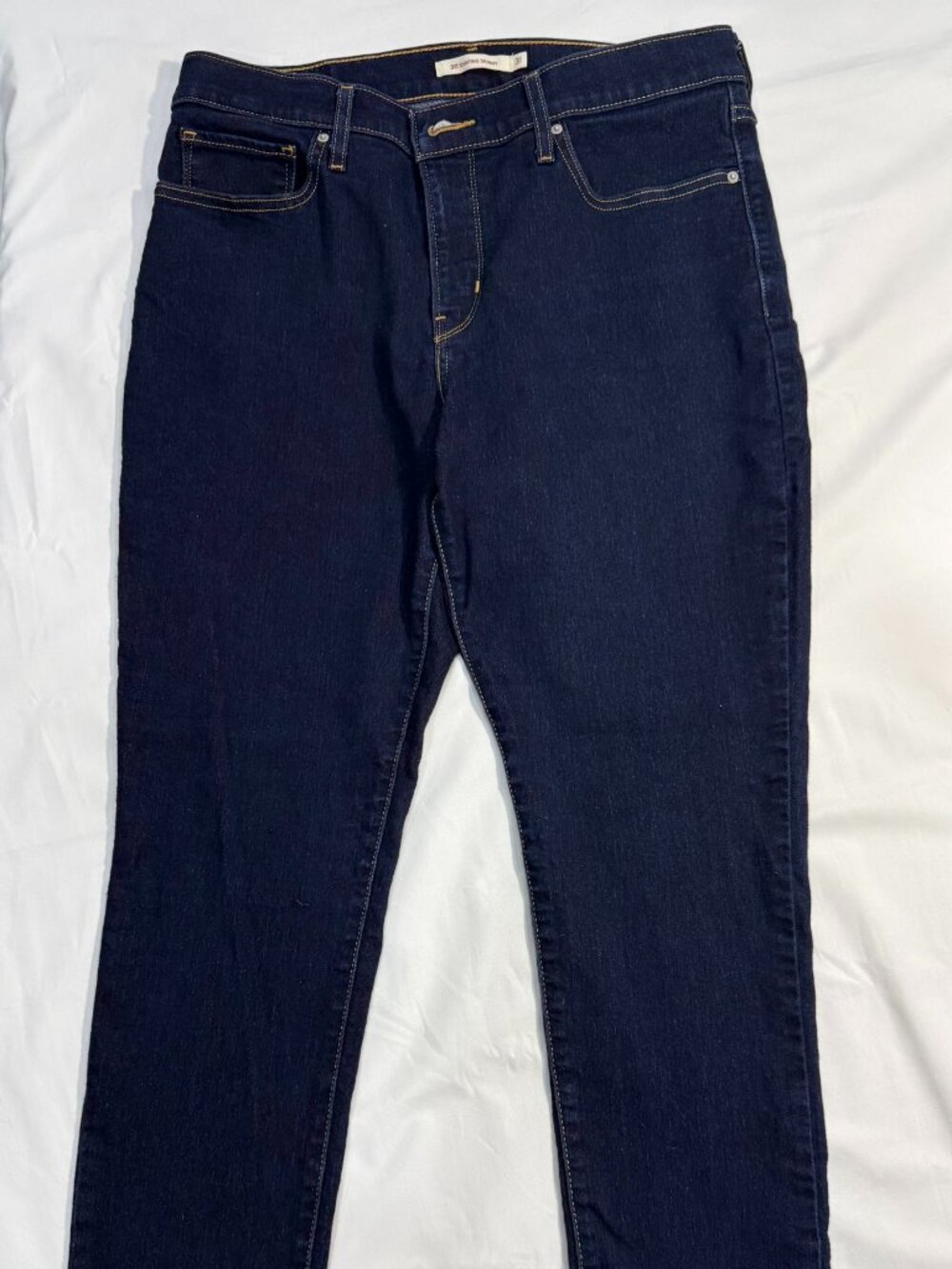 Levi's 311 Shaping Skinny Jeans Women's Size 31 Dark Wash Stretch Denim‎